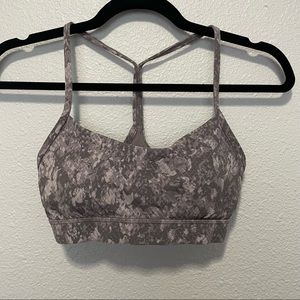 Lululemon Flow Y Nulu Bra Hideaway Camo Lunar Rock Multi 6